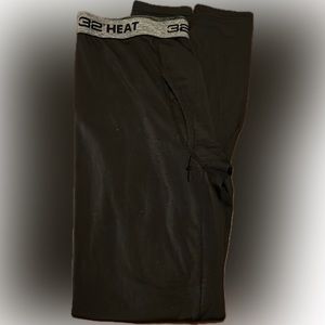 32 Degrees Heat Black Thermal Leggings – Small